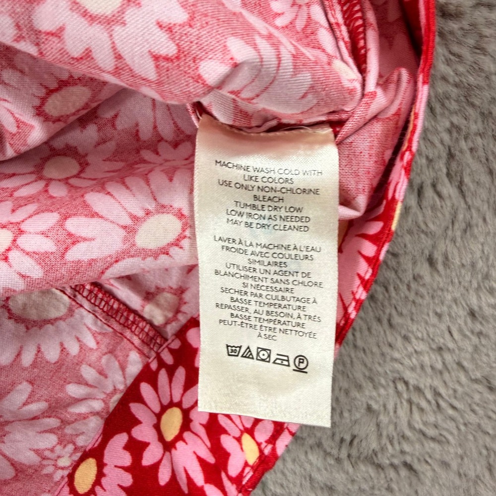 NWT Free People Lucinda Printed Midi Dress CottageFloral Smocked Size L Sun Boho - Picture 8 of 16